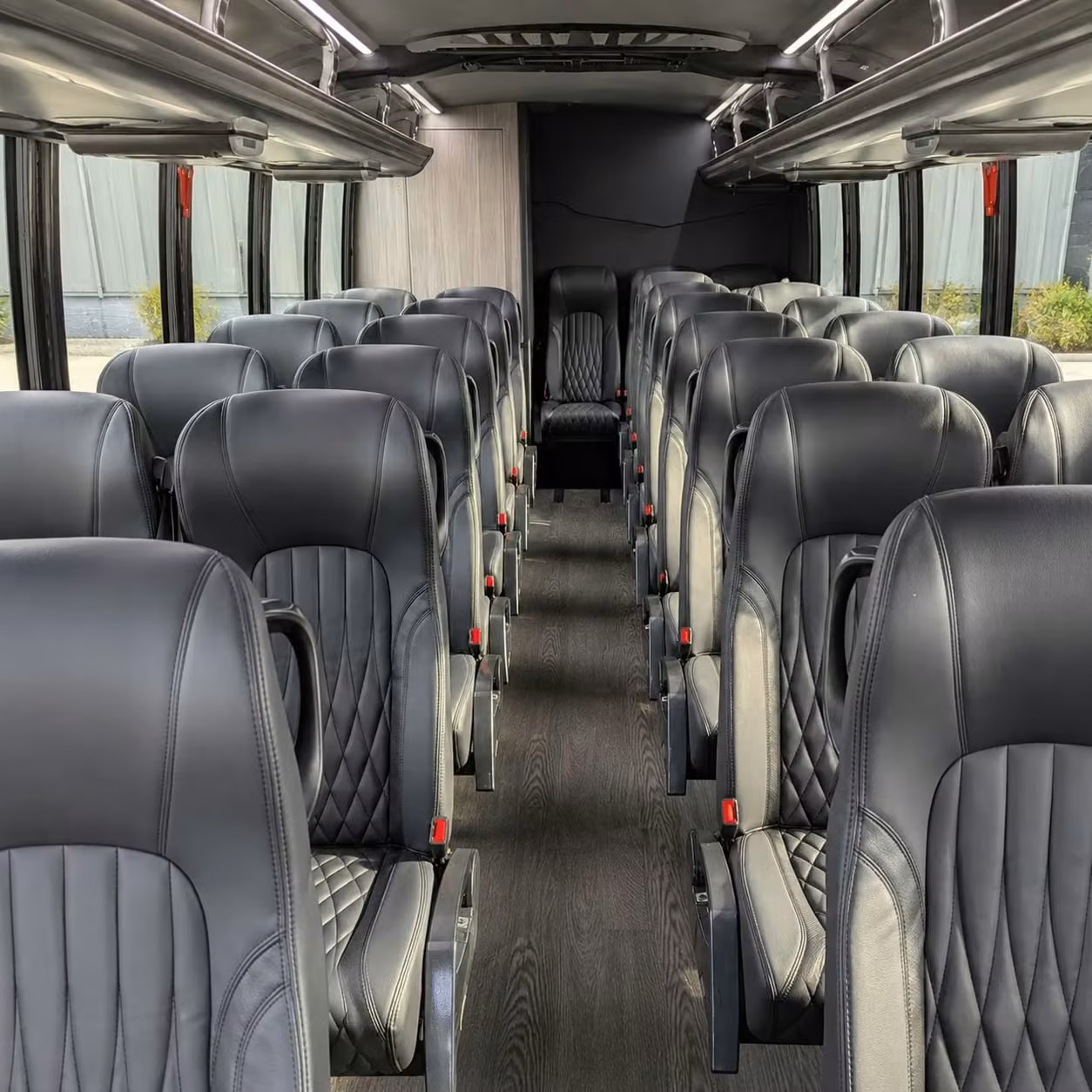 30 passenger minibus inside