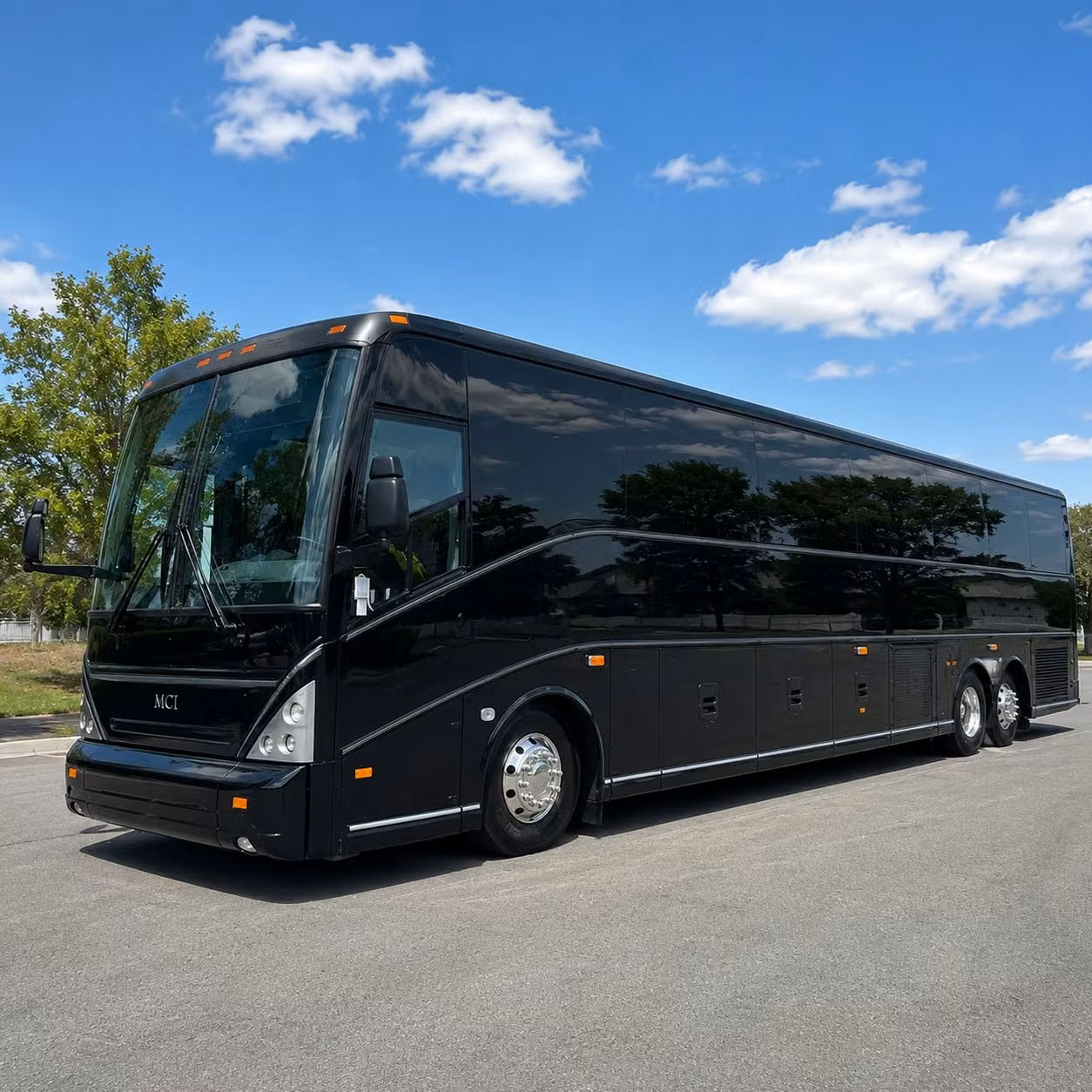 corporate shuttle bus service for jersey city employee commutes