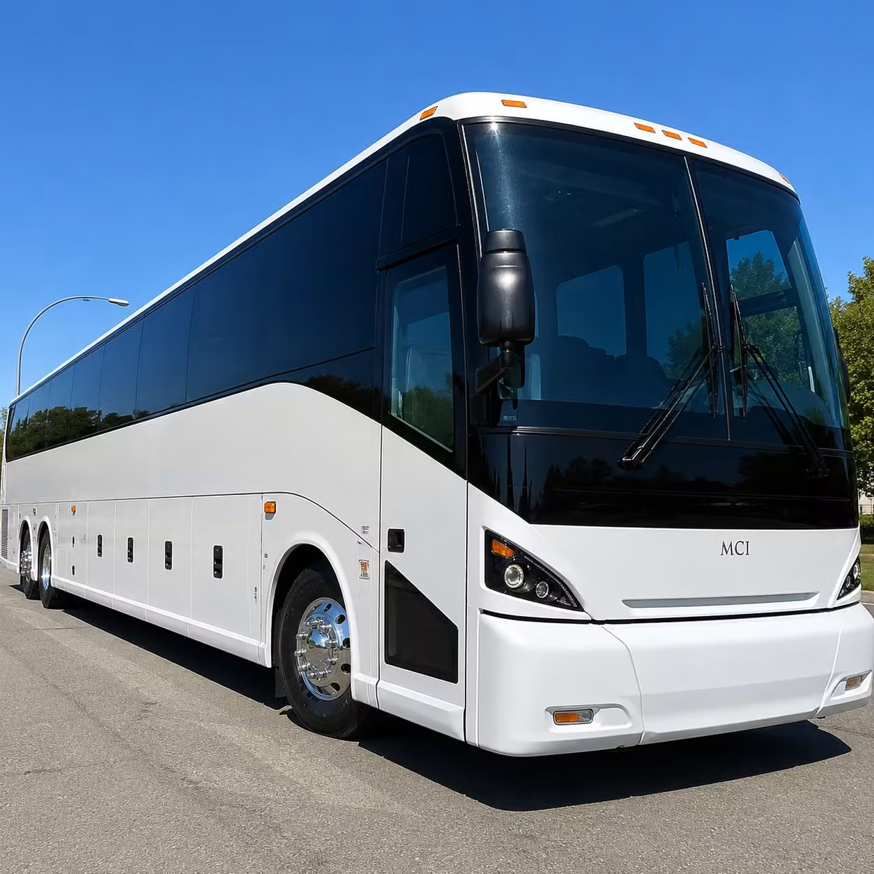jersey city 56 passenger charter bus rental