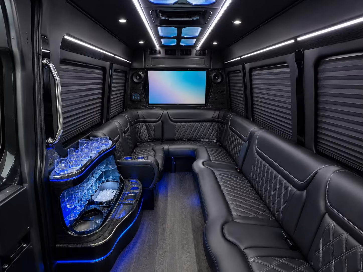 sprinter limousine inside